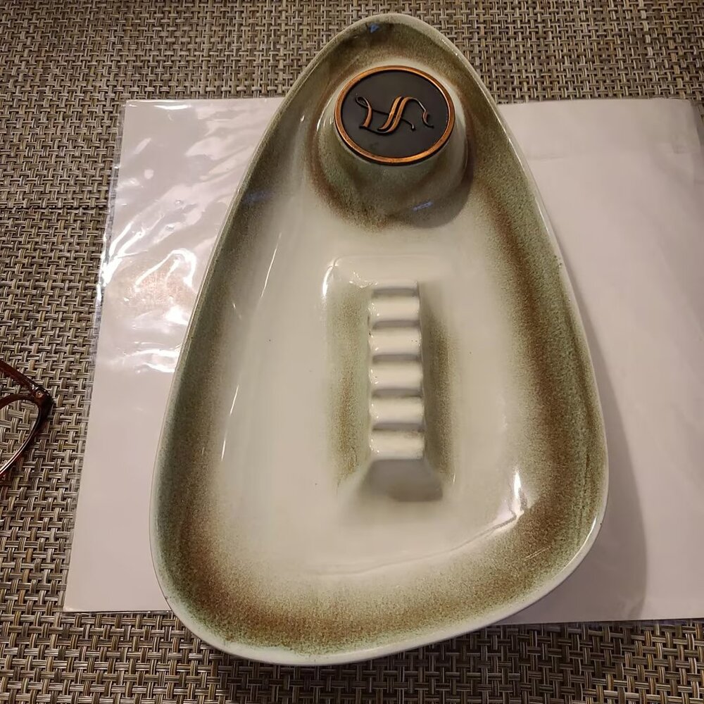 1981 The Hyde Park Meteor Ashtray With S Monogram
